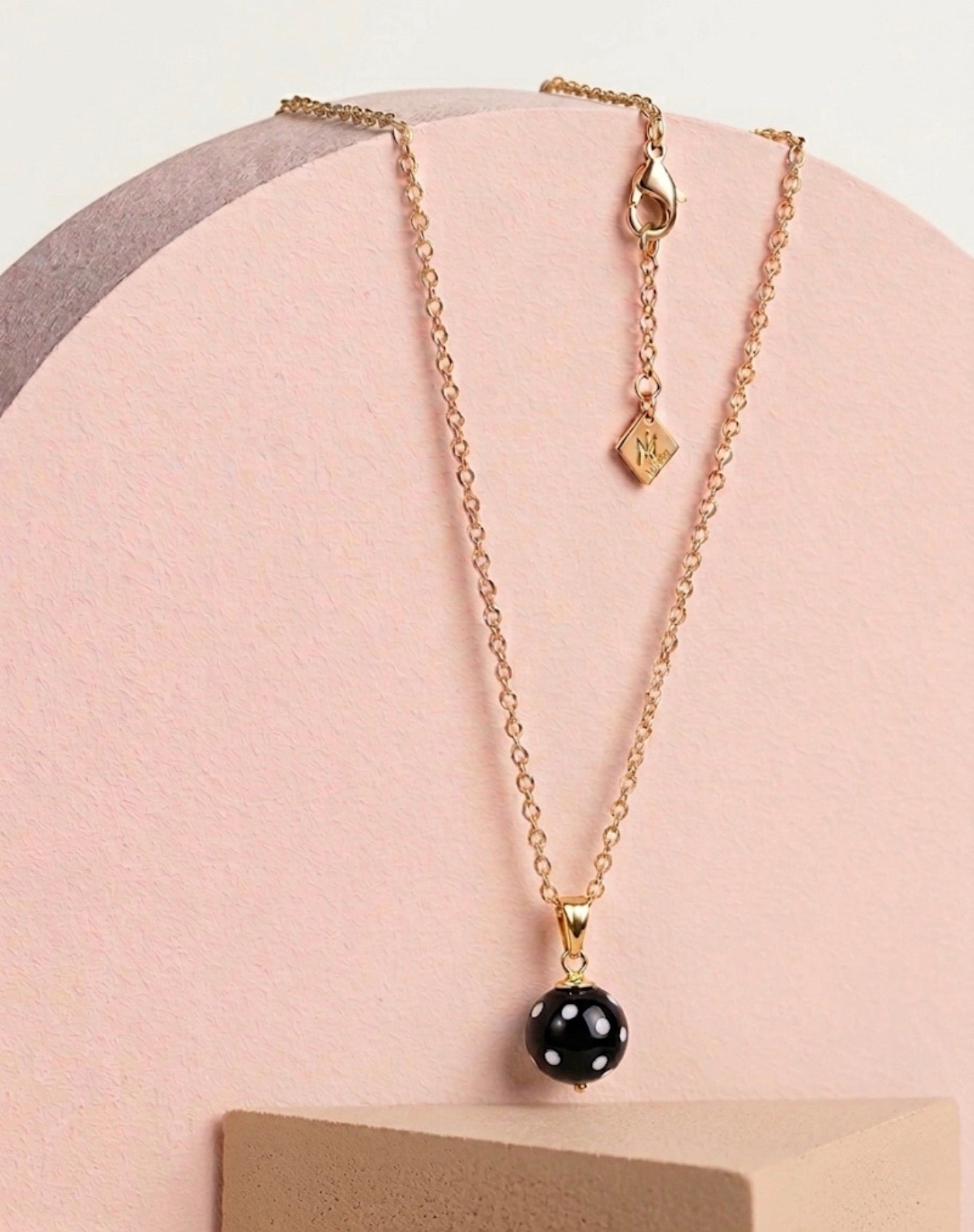 The Jackpot Necklace – Conta di Ojo Bead | Cabo Verde Inspired Jewelry