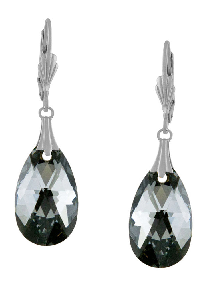Sicily Rhodium Earrings - Alzerina Jewelry