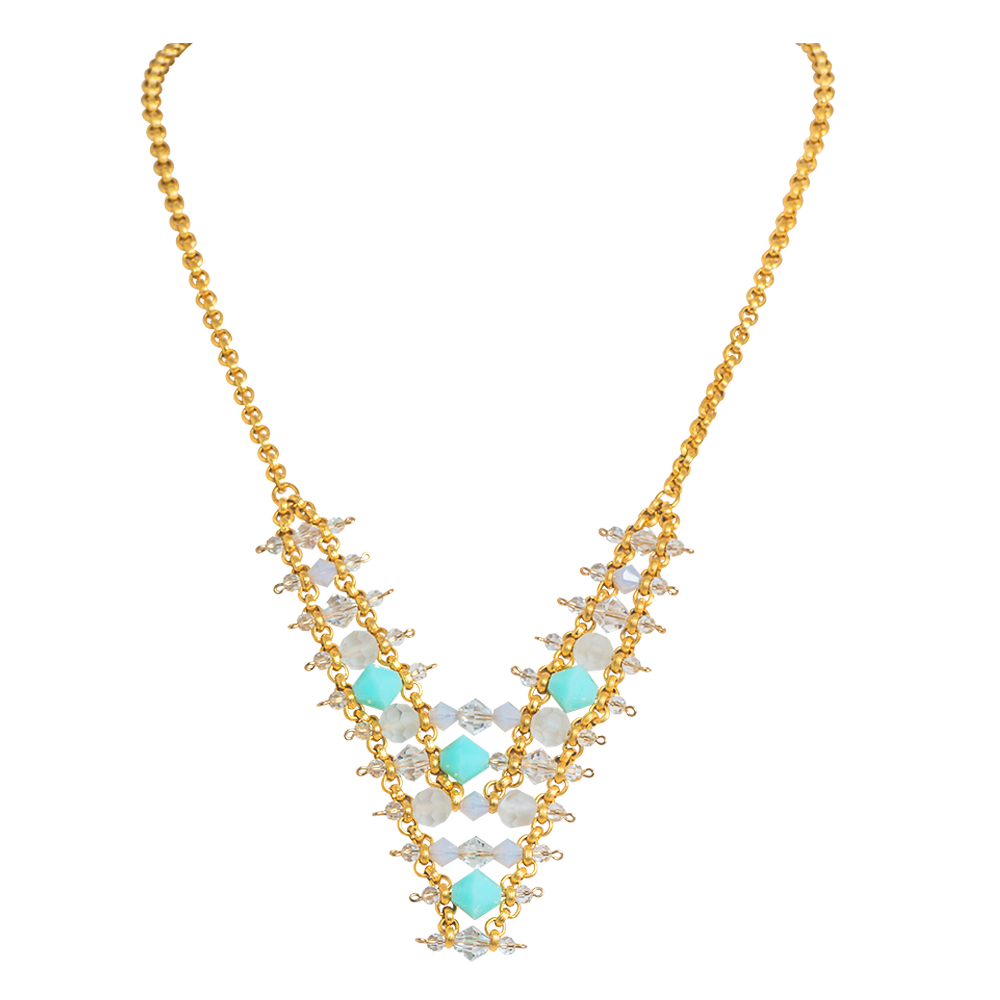 Carive Necklace - Alzerina Jewelry