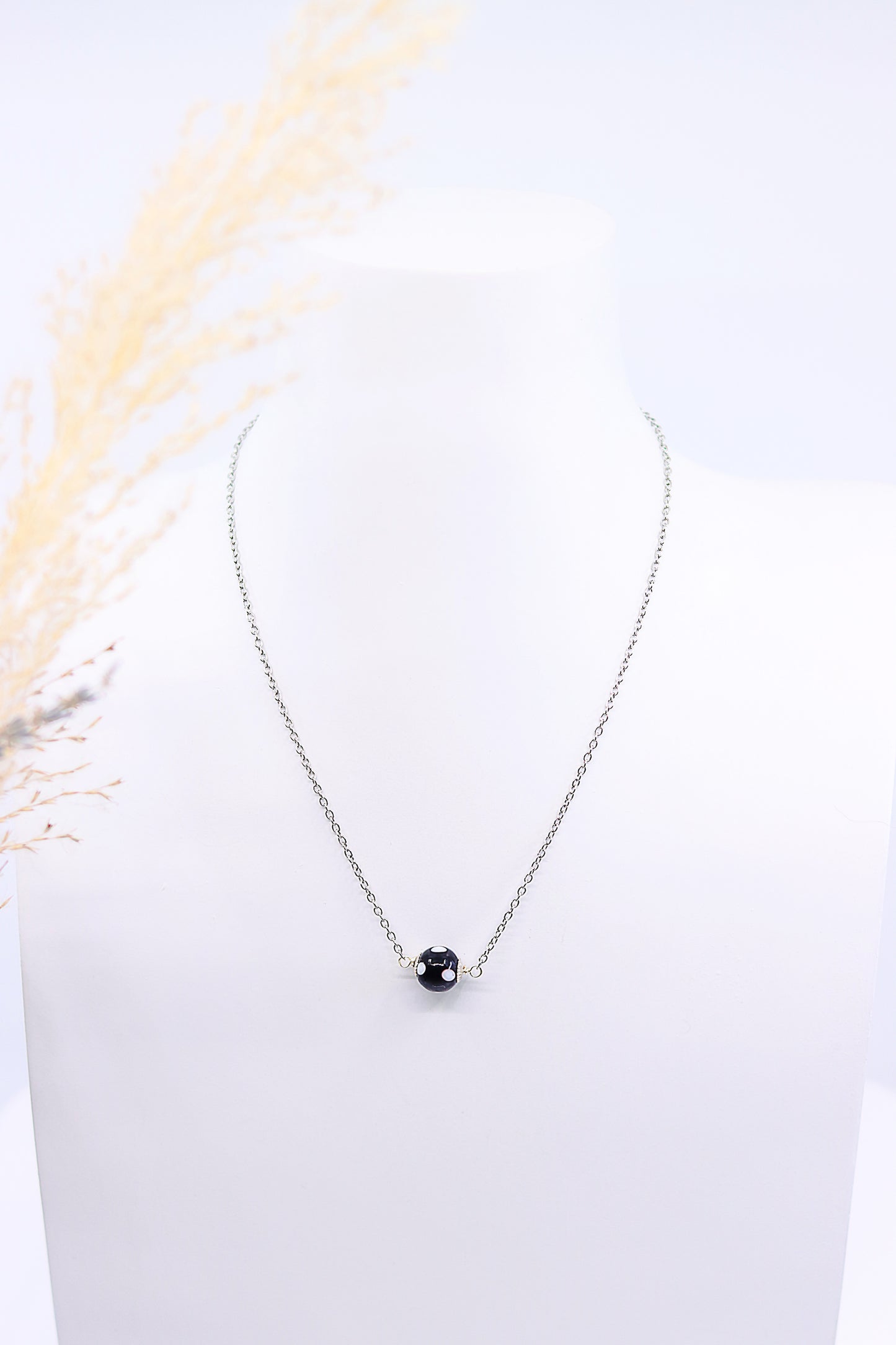 Filhota Necklace - Dainty Evil Eye Protection Jewelry
