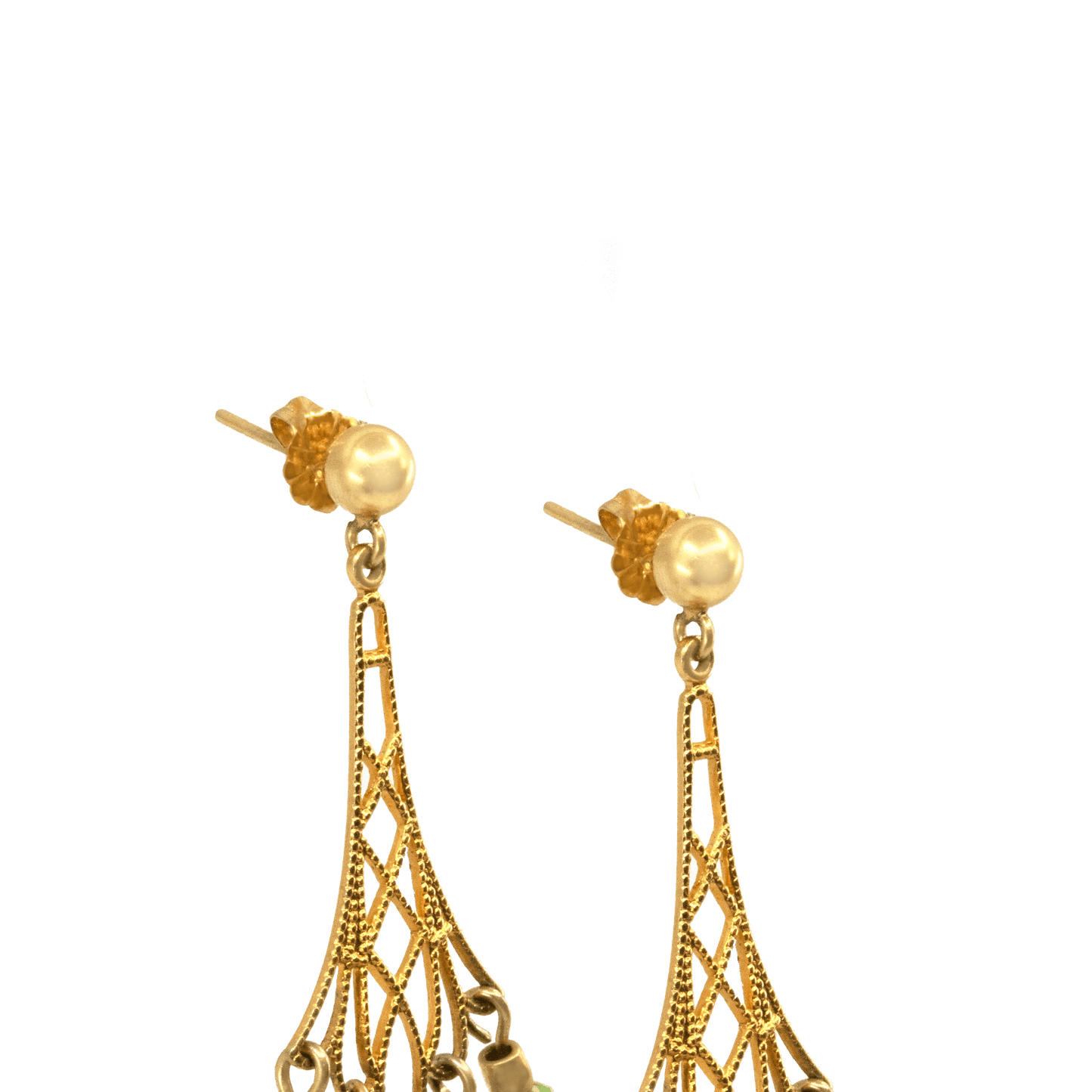 Leafy Chandelier Earrings