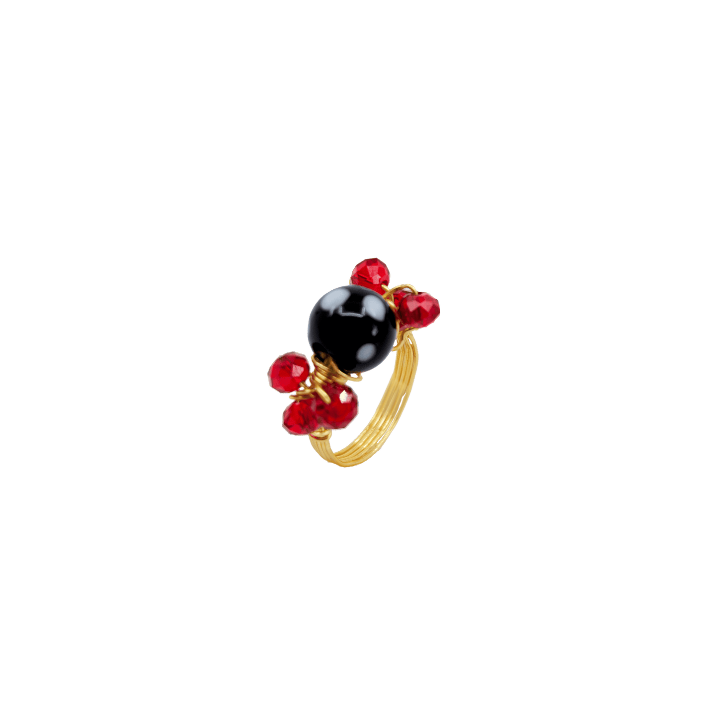 Golden Ruby Ring