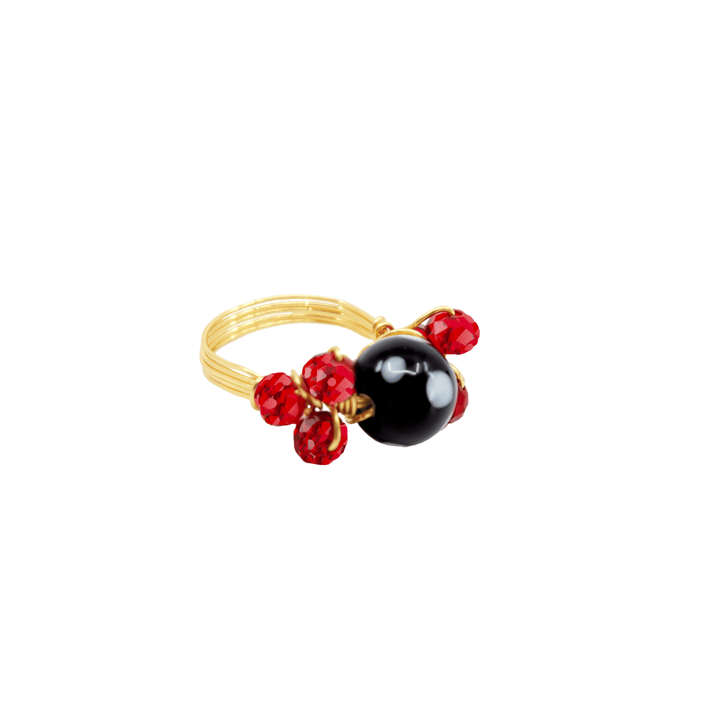 Golden Ruby Ring