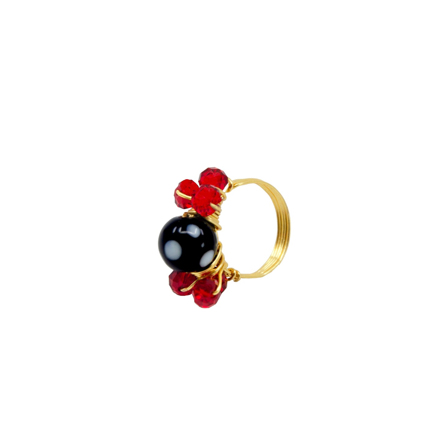 Golden Ruby Ring