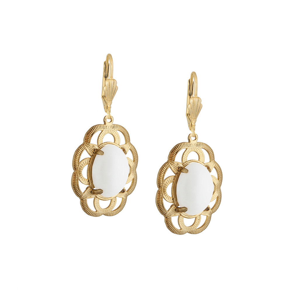 Magnolia Earrings - Alzerina Jewelry