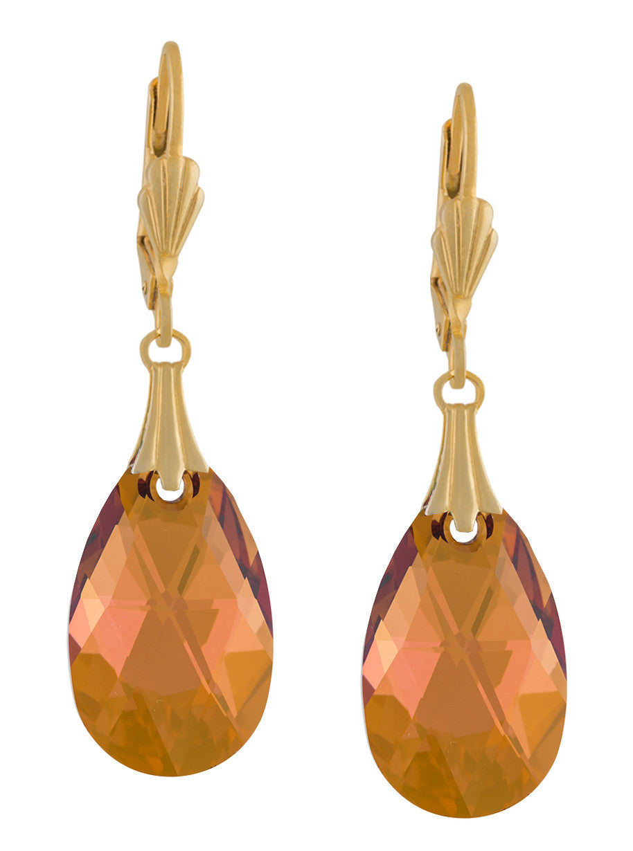 Sicily Gold Earrings - Alzerina Jewelry