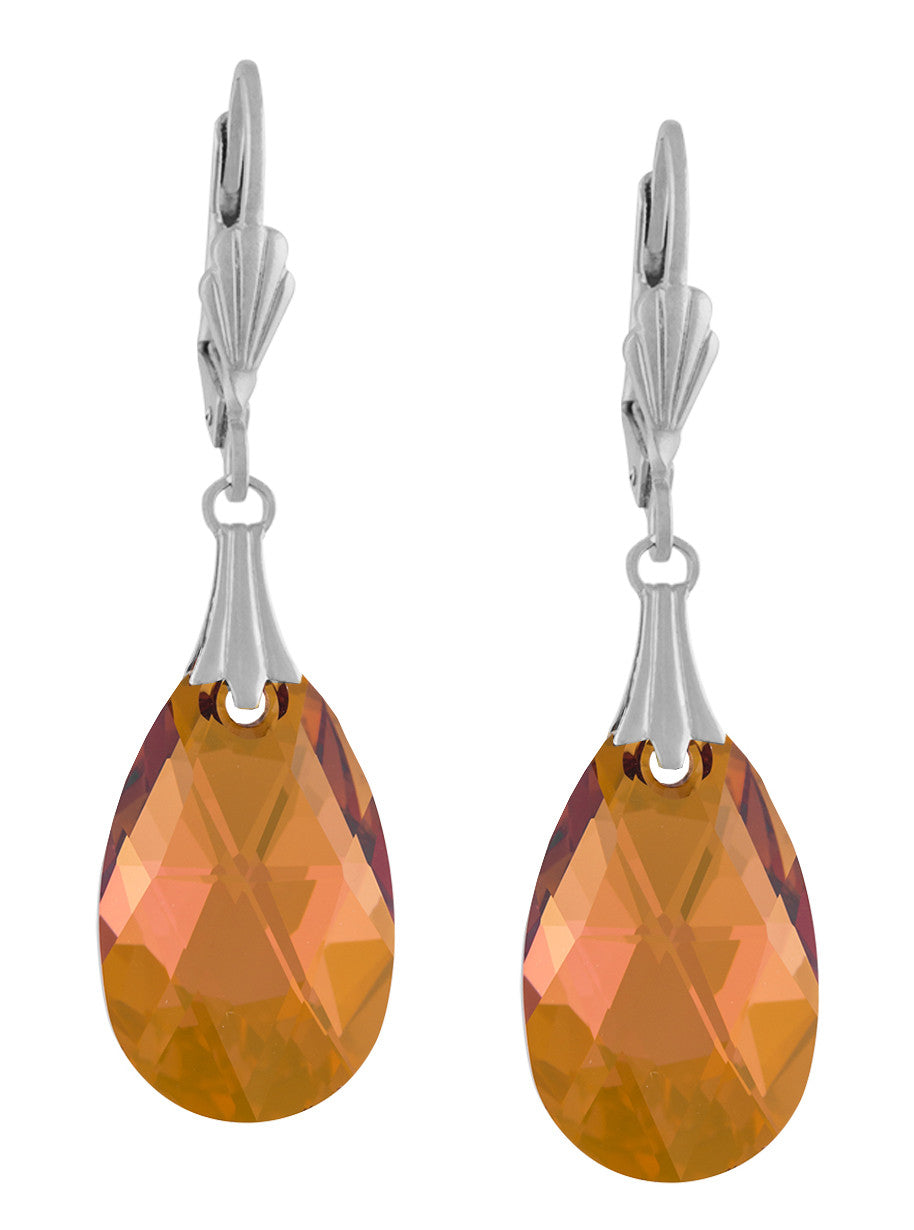 Sicily Rhodium Earrings - Alzerina Jewelry