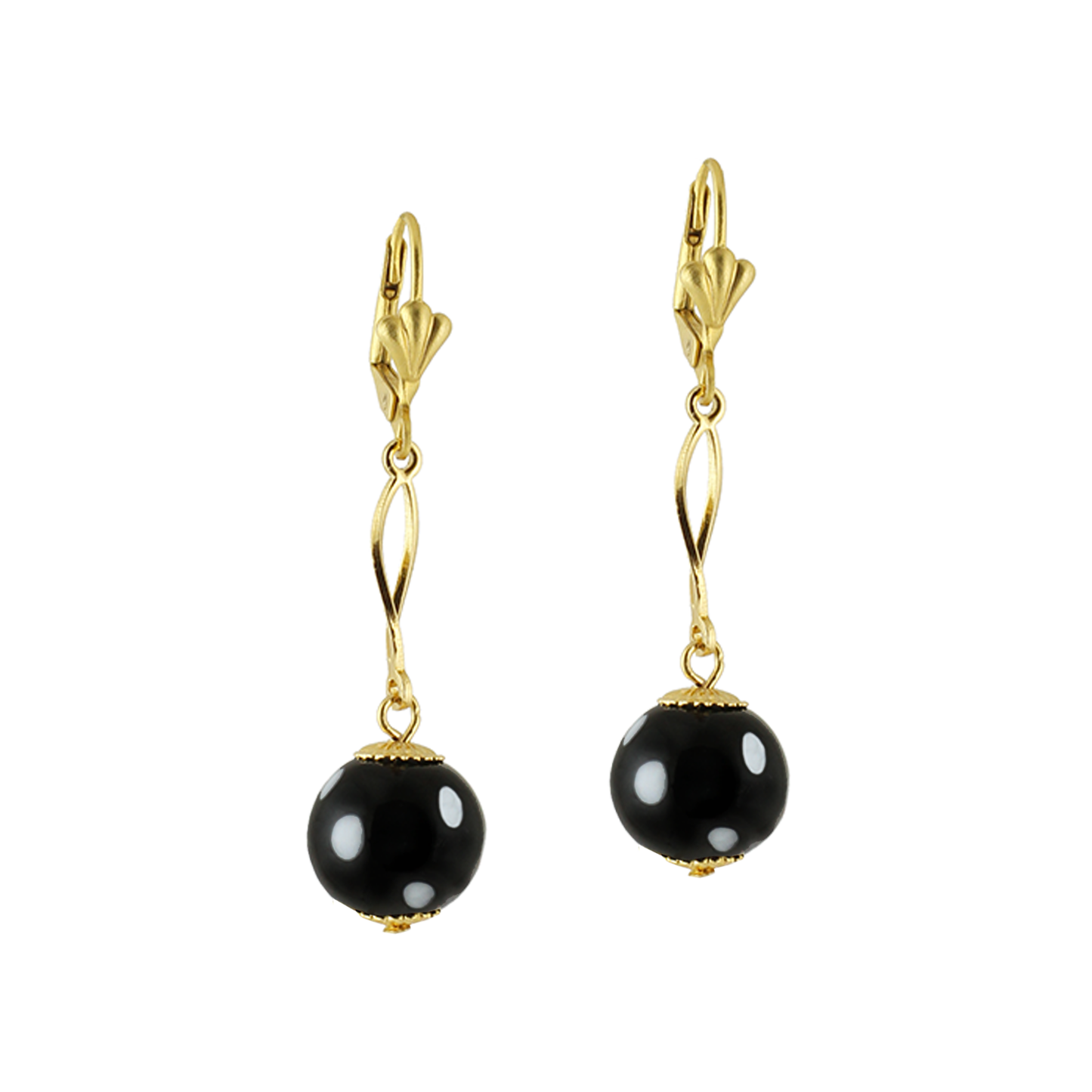 Classicos Earrings – Gold Evil Eye Studs for Protection