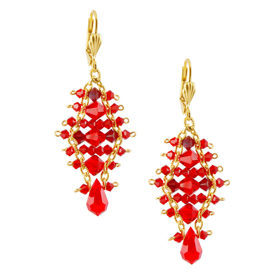 Shock Wave Earrings - Alzerina Jewelry