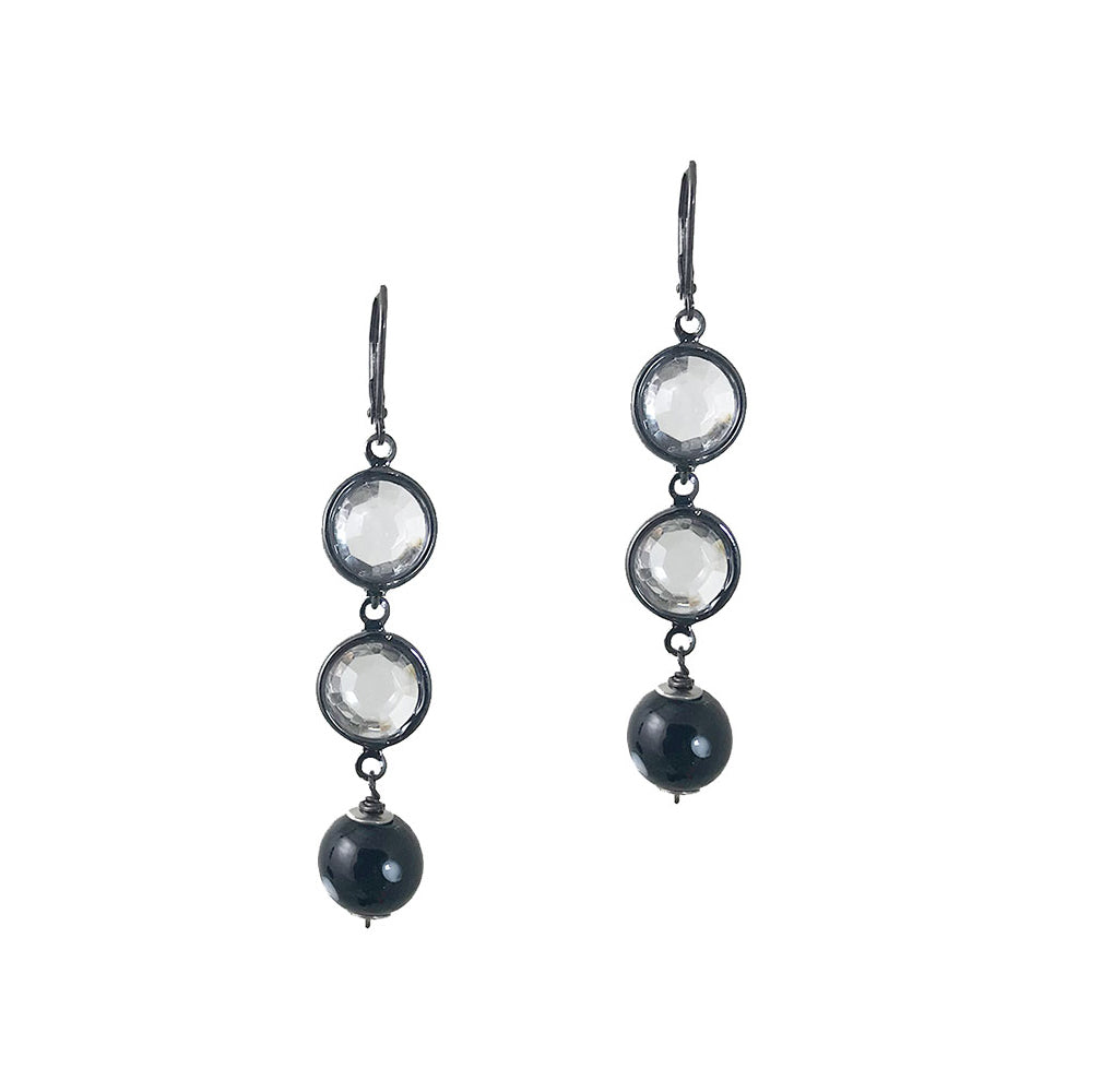Drop earrings | Crystal drop earrings| Swarovski Crystal