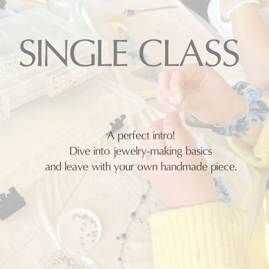 1-Hour Jewelry Making Class NYC – Single Enrollment Workshop
