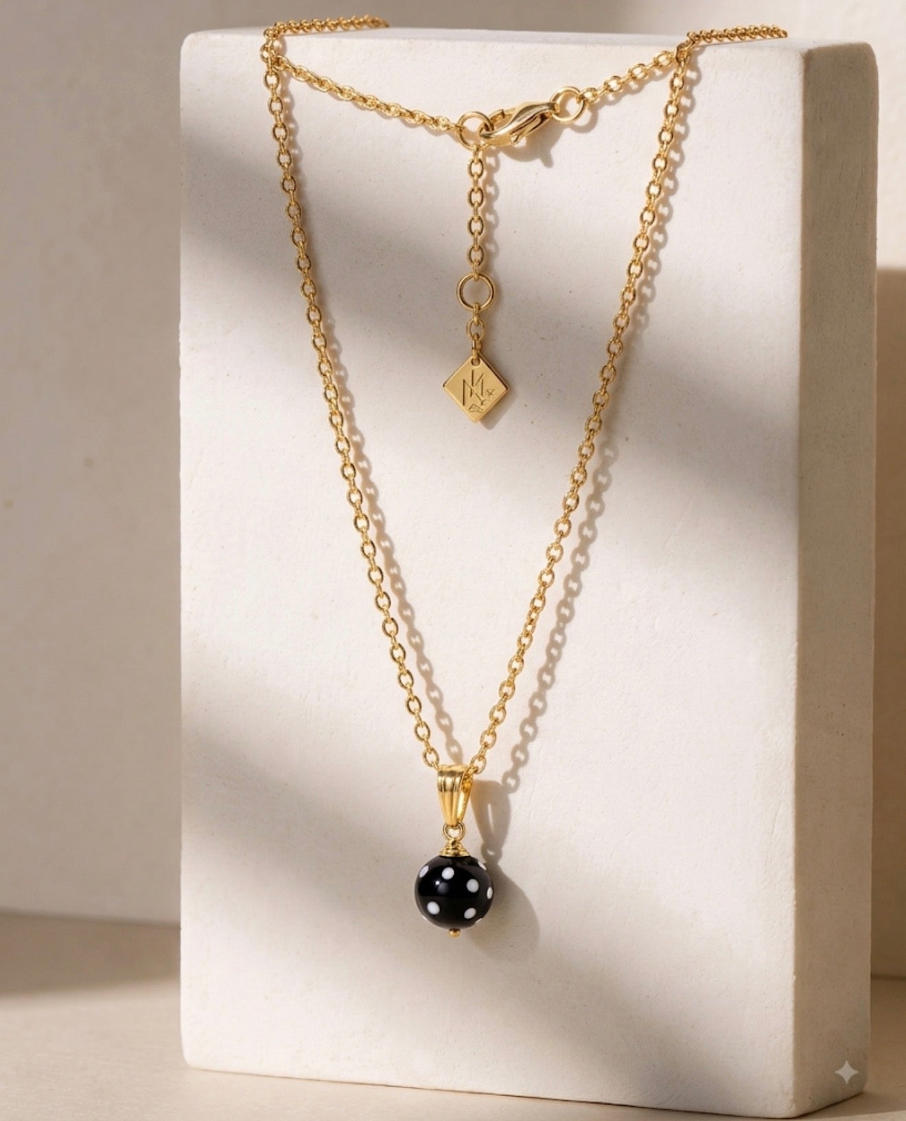 The Jackpot Necklace – Conta di Ojo Bead | Cabo Verde Inspired Jewelry