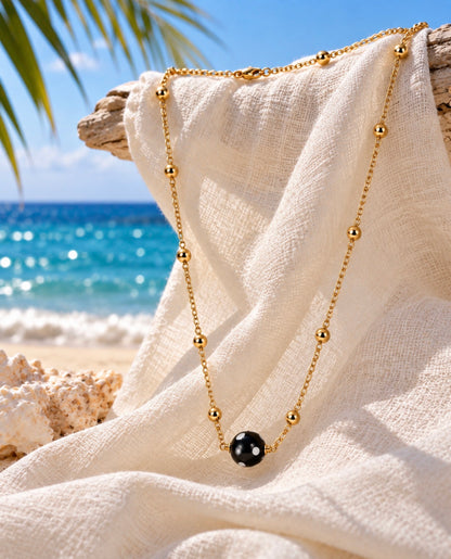 Kriolinha Necklace – Handmade Conta Di Ojo Jewelry