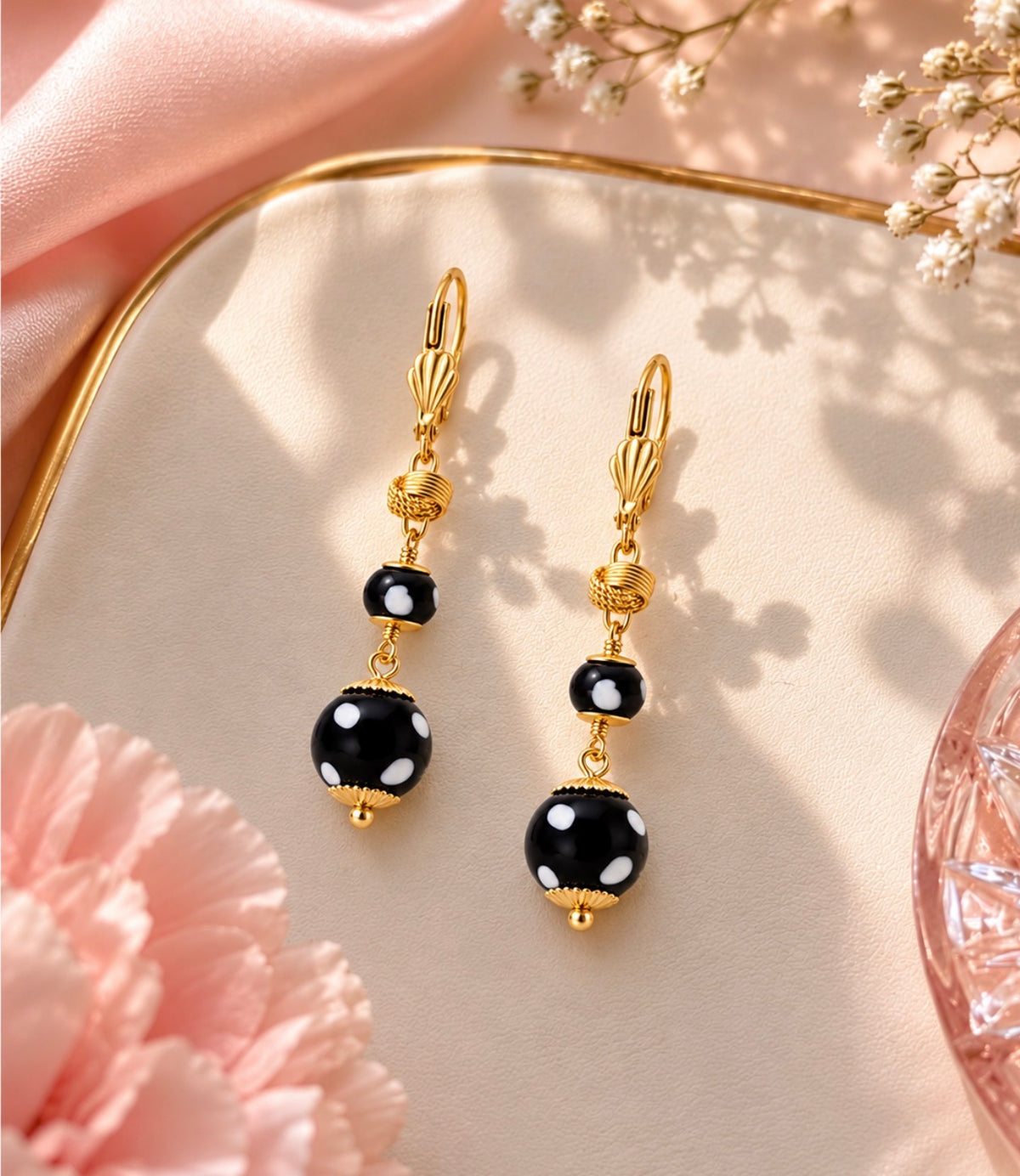 Miga Earrings – Gold-Plated Cabo Verde Believe Earrings
