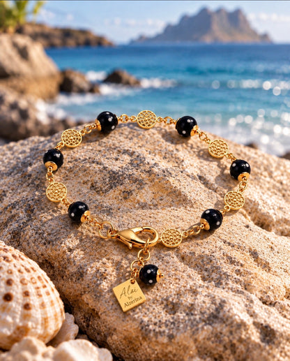 Saudade Bracelet – Handmade Conta de Ojo Beaded Bracelet | Cabo Verde Believe