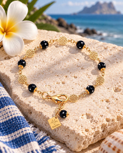 Saudade Bracelet – Handmade Conta de Ojo Beaded Bracelet | Cabo Verde Believe