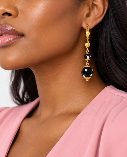 Miga Earrings – Gold-Plated Cabo Verde Believe Earrings