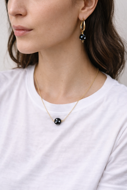 Filhota Necklace - Dainty Evil Eye Protection Jewelry