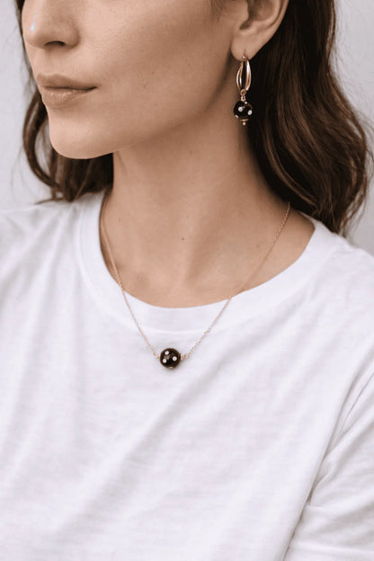 Filhota Necklace - Dainty Evil Eye Protection Jewelry