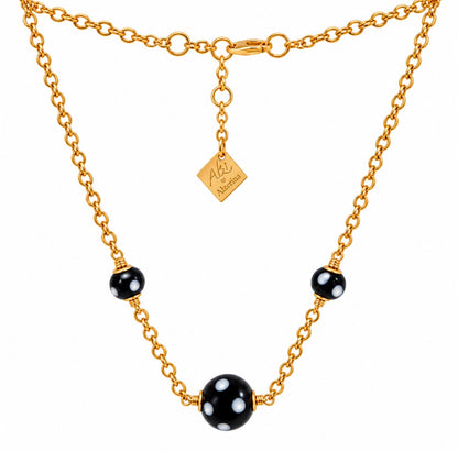 Kriolinha Necklace – Handmade Conta Di Ojo Jewelry