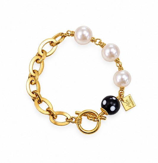 Belinda Pearl Bracelet – Conta Di Ojo Jewelry