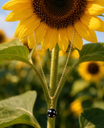 The Jackpot Necklace – Conta di Ojo Bead | Cabo Verde Inspired Jewelry