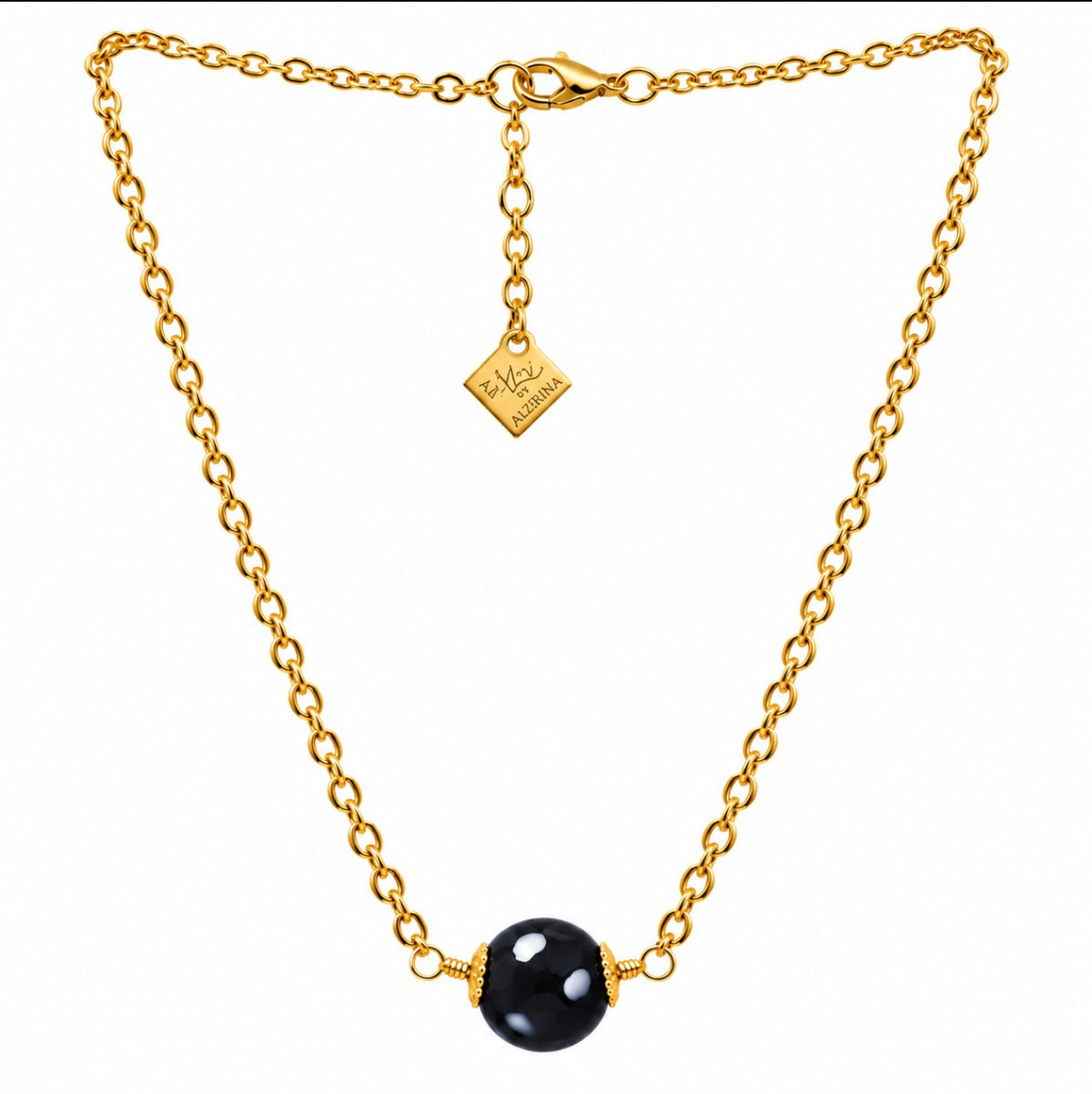 Filhota Necklace - Dainty Evil Eye Protection Jewelry