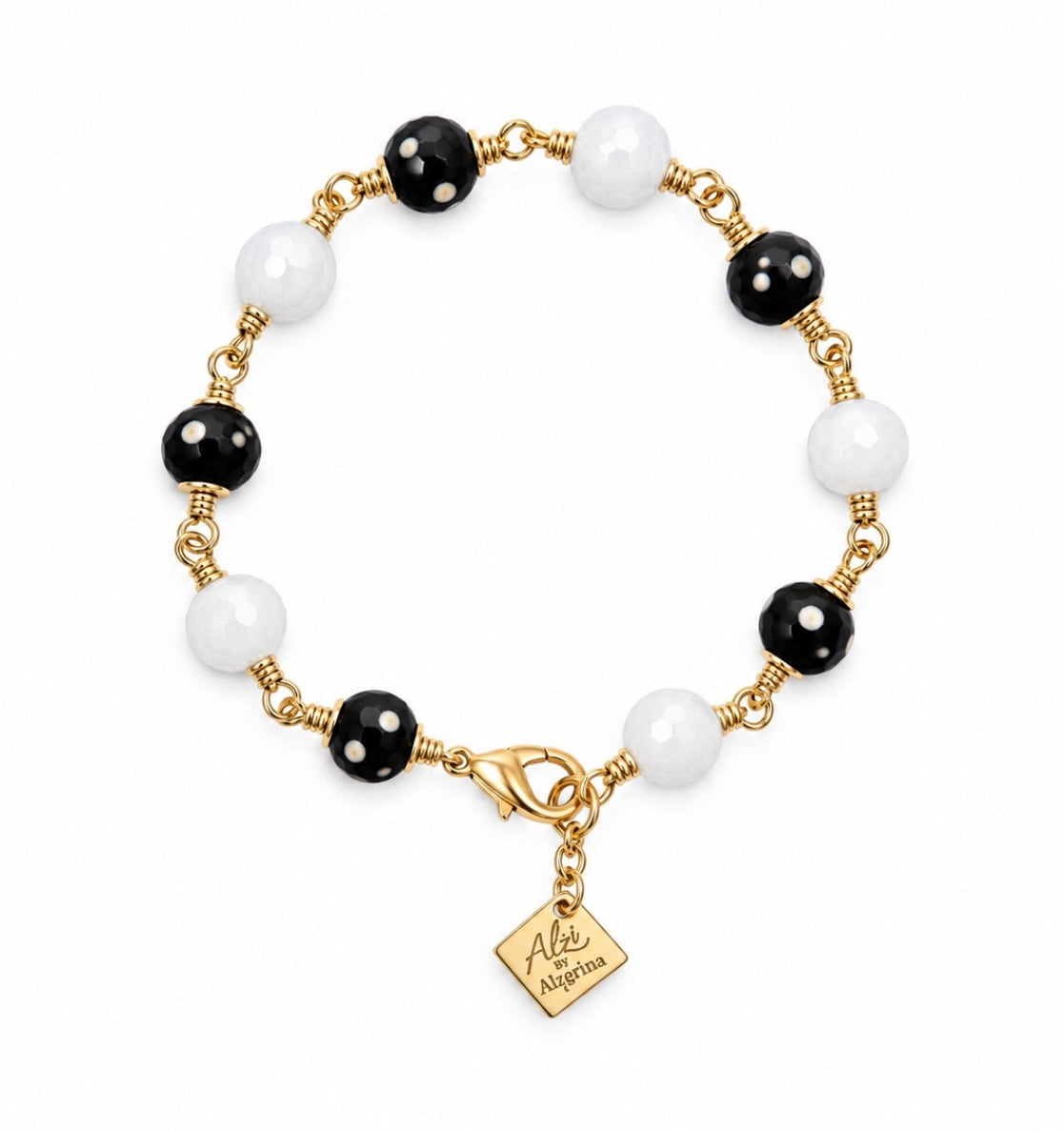 Nha Pretinha Bracelet – Handmade Conta Di Ojo Jewelry