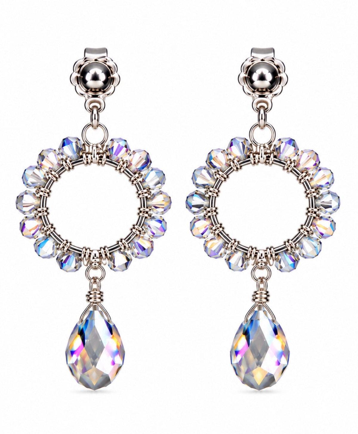 Praia Earrings | Crystal Statement Earrings – Queen Collection