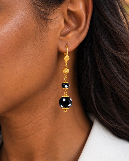 Miga Earrings – Gold-Plated Cabo Verde Believe Earrings