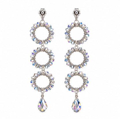 Praia Earrings | Crystal Statement Earrings – Queen Collection