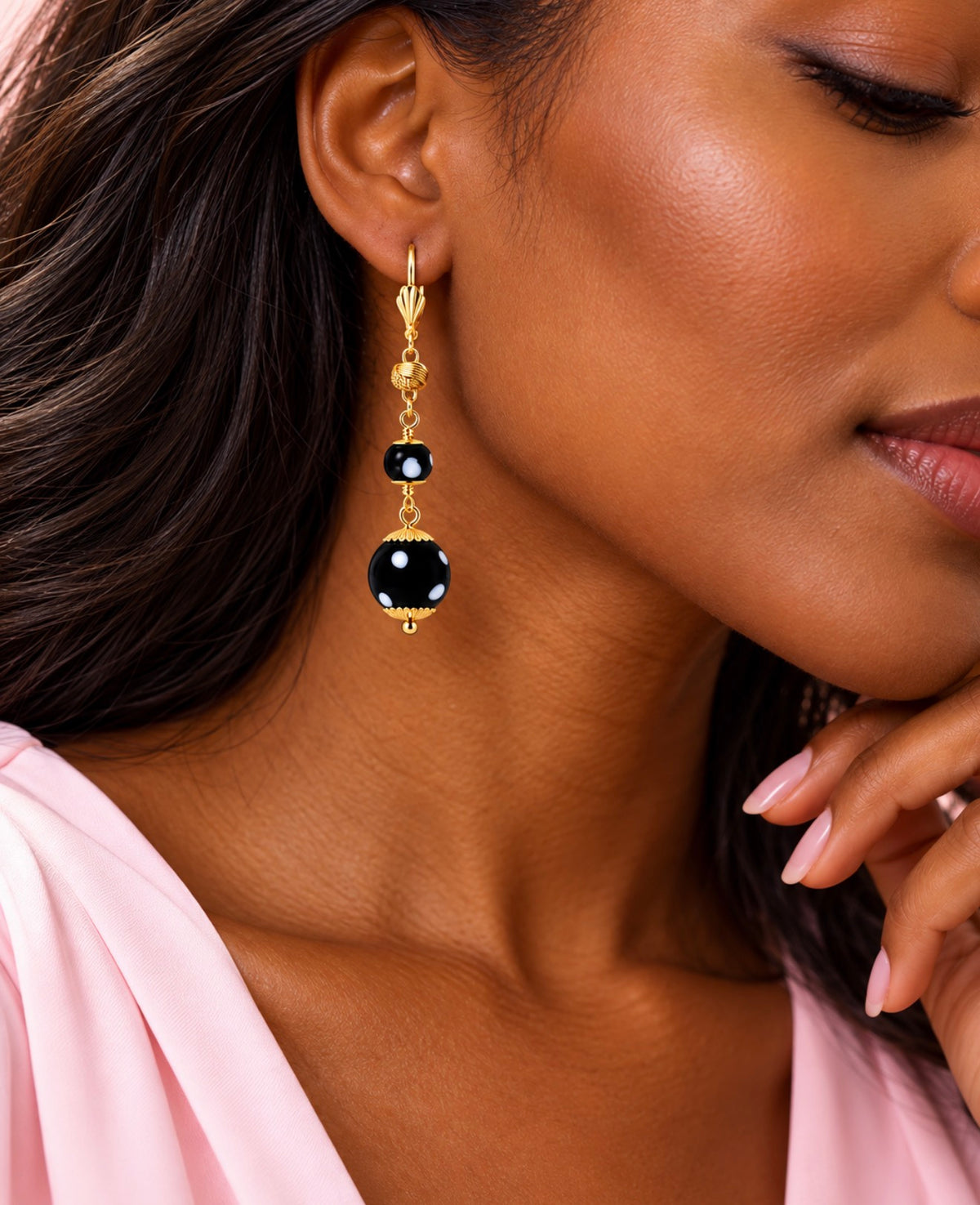 Miga Earrings – Gold-Plated Cabo Verde Believe Earrings