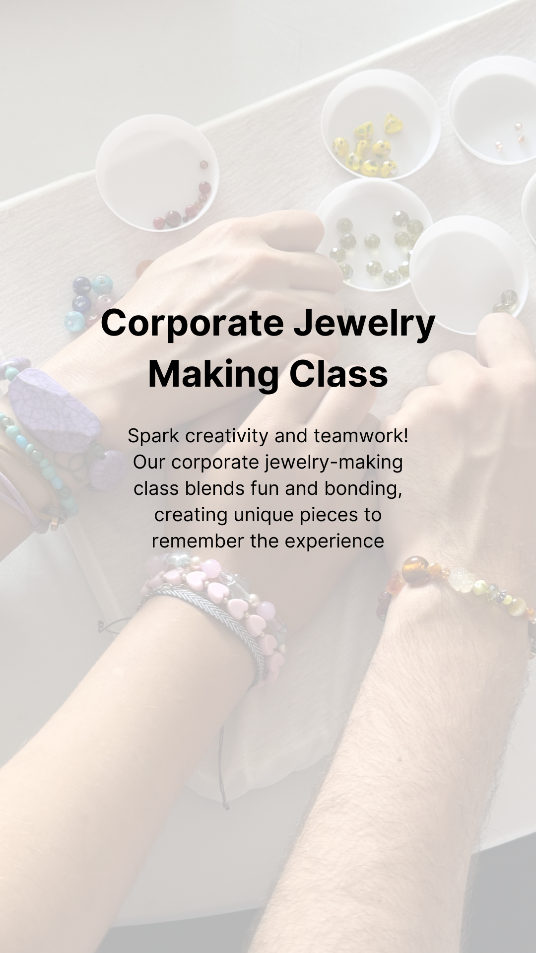 Corporate Jewelry-Making Class