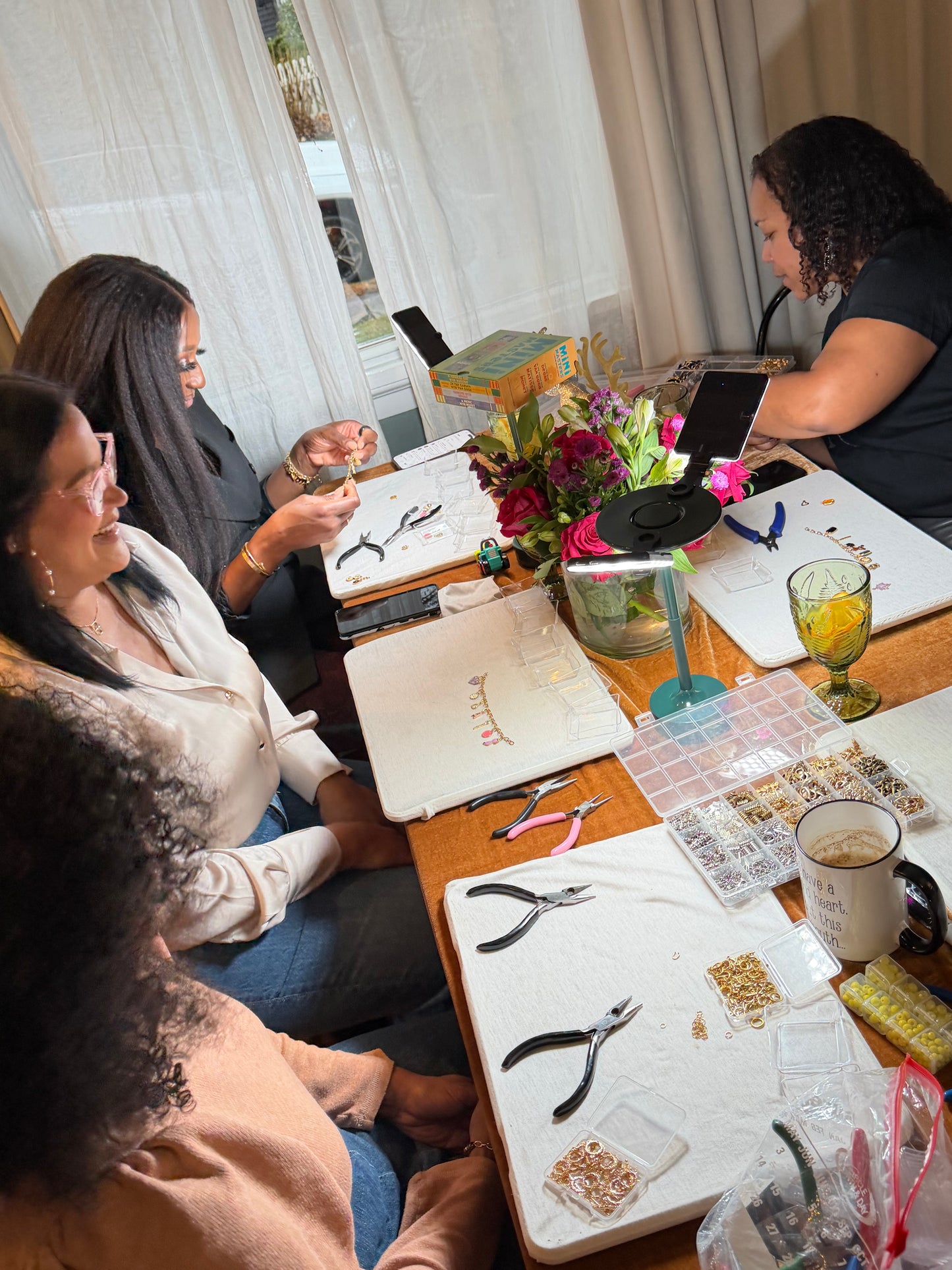 Corporate Jewelry Making Class in NYC | Custom Gifts for Teams & Events