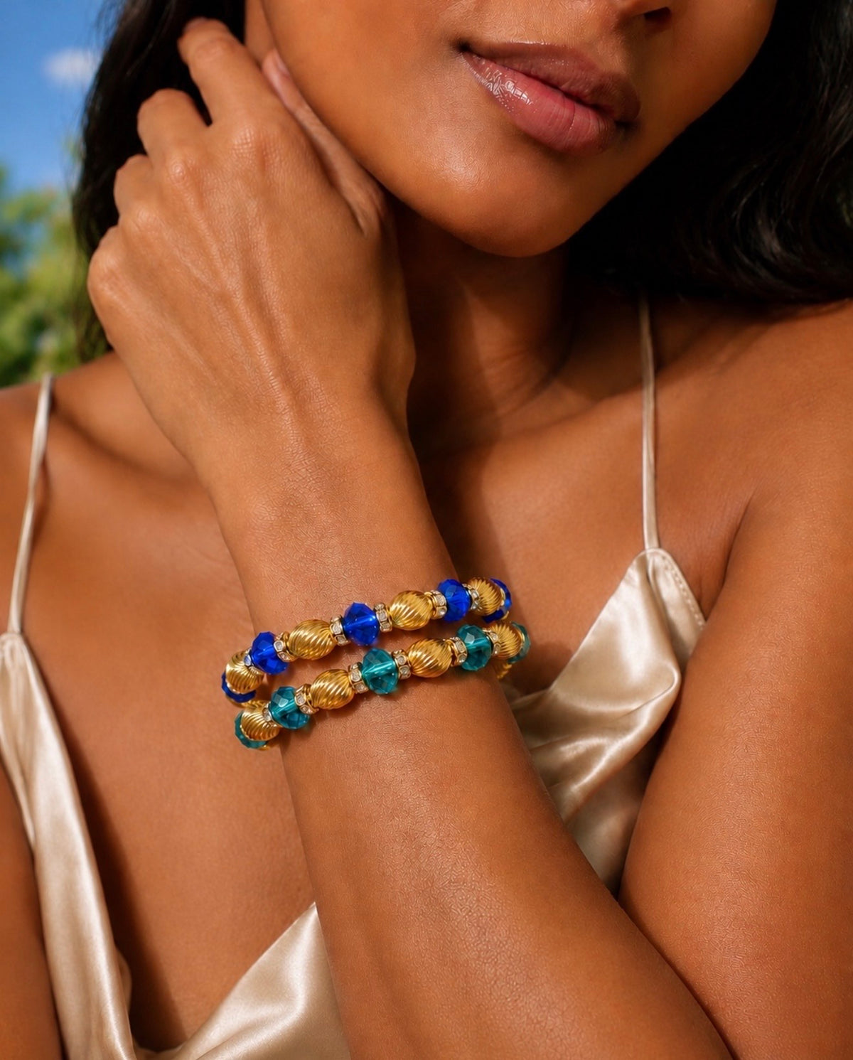 Maui Bracelet – Handmade Crystal Bracelet | Alzi by Alzerina