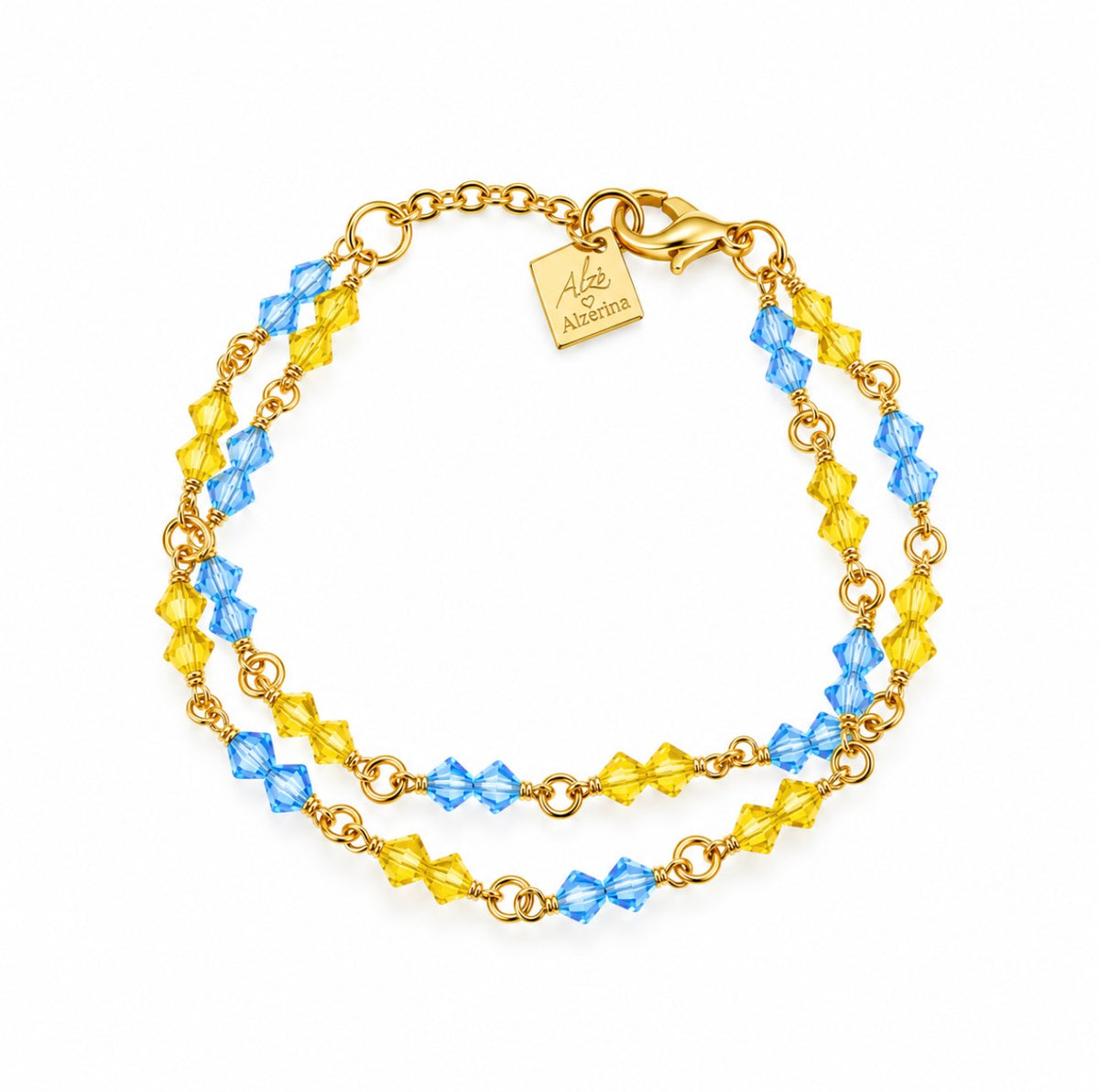 Penelope Bracelet – Elegant Handmade Crystal Bracelet | Alzerina Jewelry
