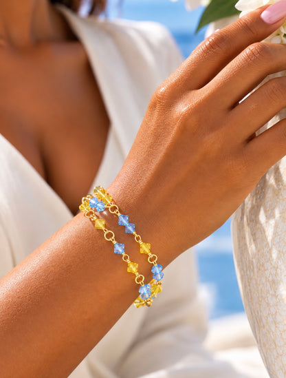 Penelope Bracelet – Elegant Handmade Crystal Bracelet | Alzerina Jewelry