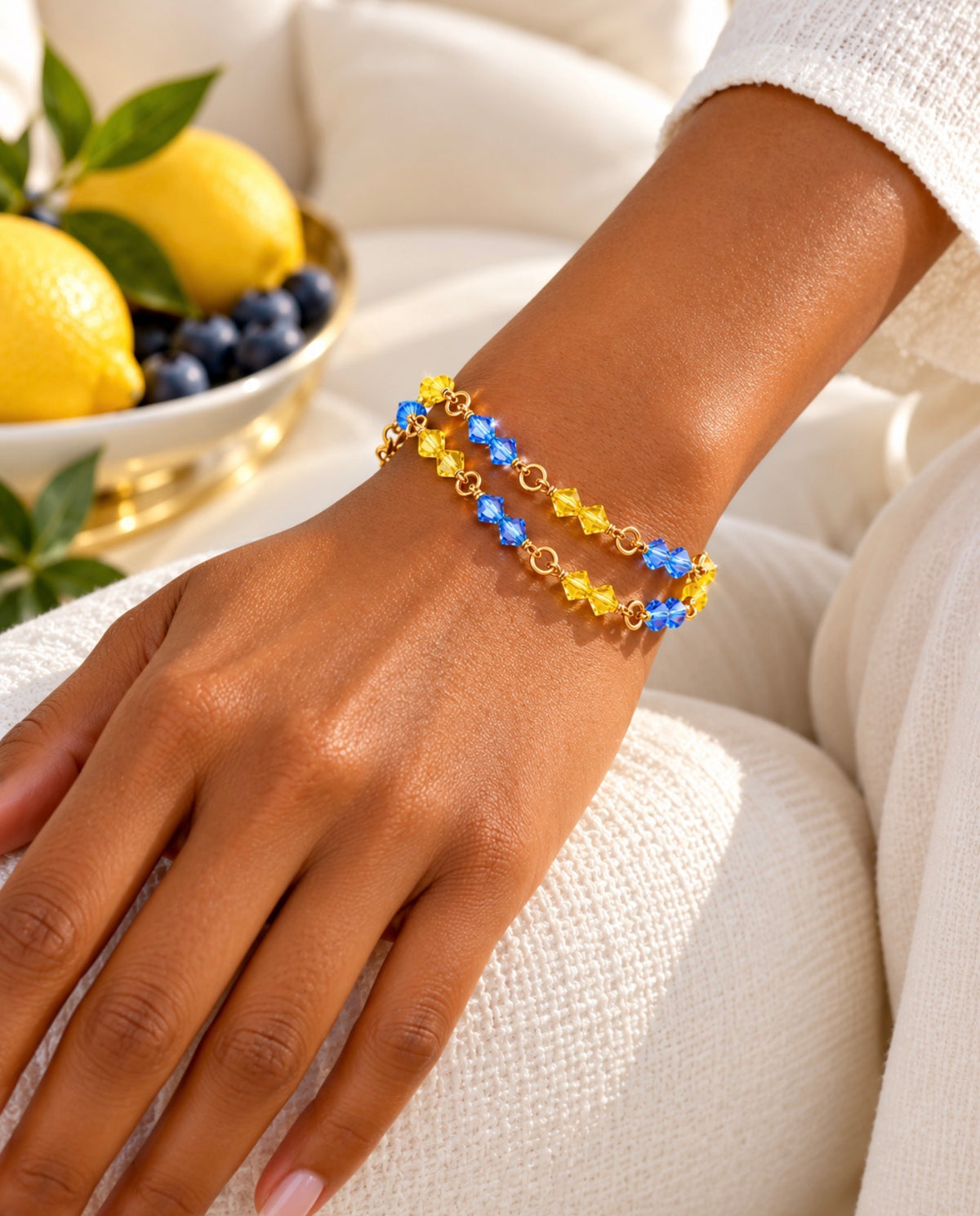 Penelope Bracelet – Elegant Handmade Crystal Bracelet | Alzerina Jewelry