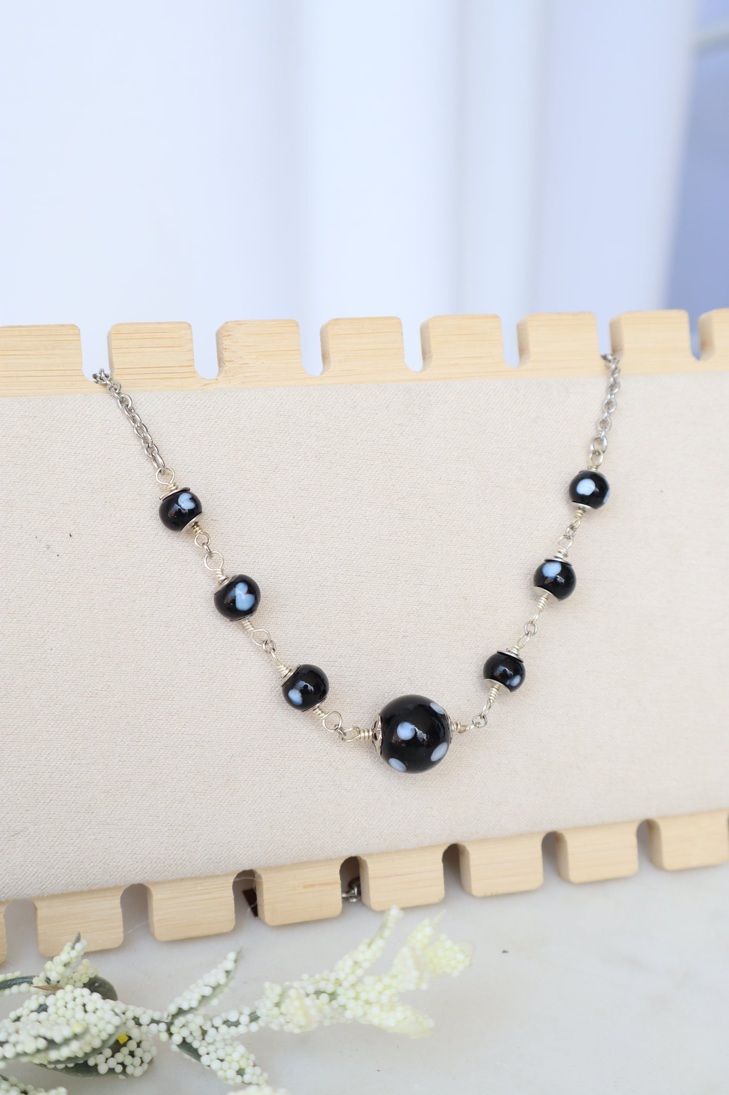 Maninha Necklace – Evil Eye Jewelry Honoring Love & Memory