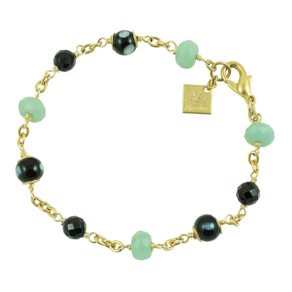 Luar Bracelet – Cabo Verde Conta Di Ojo Beaded Bracelet