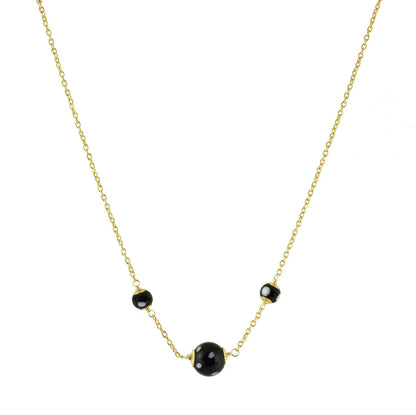 Kriolinha Protection Necklace - Gold-Plated Evil Eye Charm