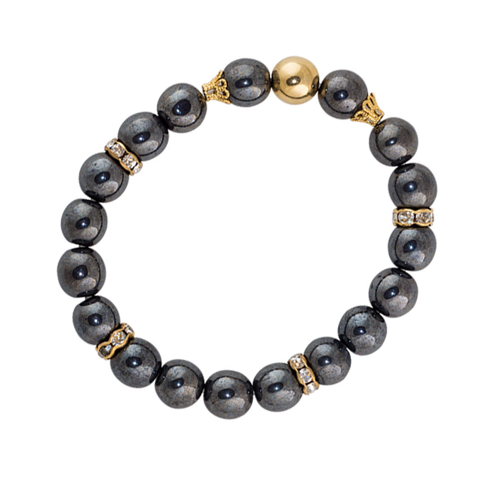 Chic Black Beads Bracelet|Black Sea Bracelet|Alzerina – Alzerina Jewelry