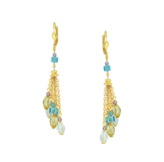 Bridal Veil Earrings - Alzerina Jewelry