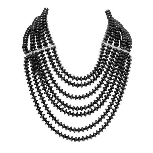 Jet Necklace - Alzerina Jewelry