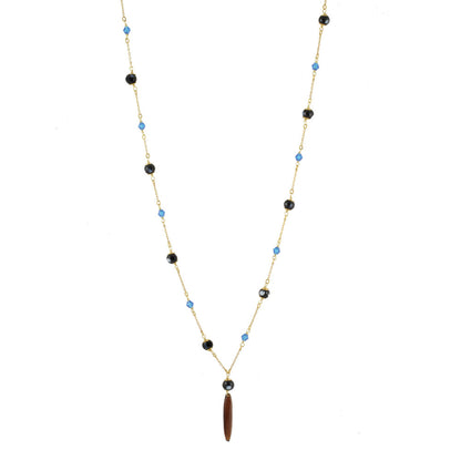 Neta Necklace – Delicate Beaded Evil Eye Protection Necklace