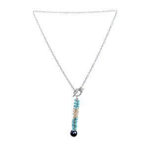 Sapphire Martini Necklace