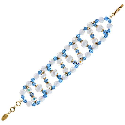 Something Blue Bracelet - Alzerina Jewelry