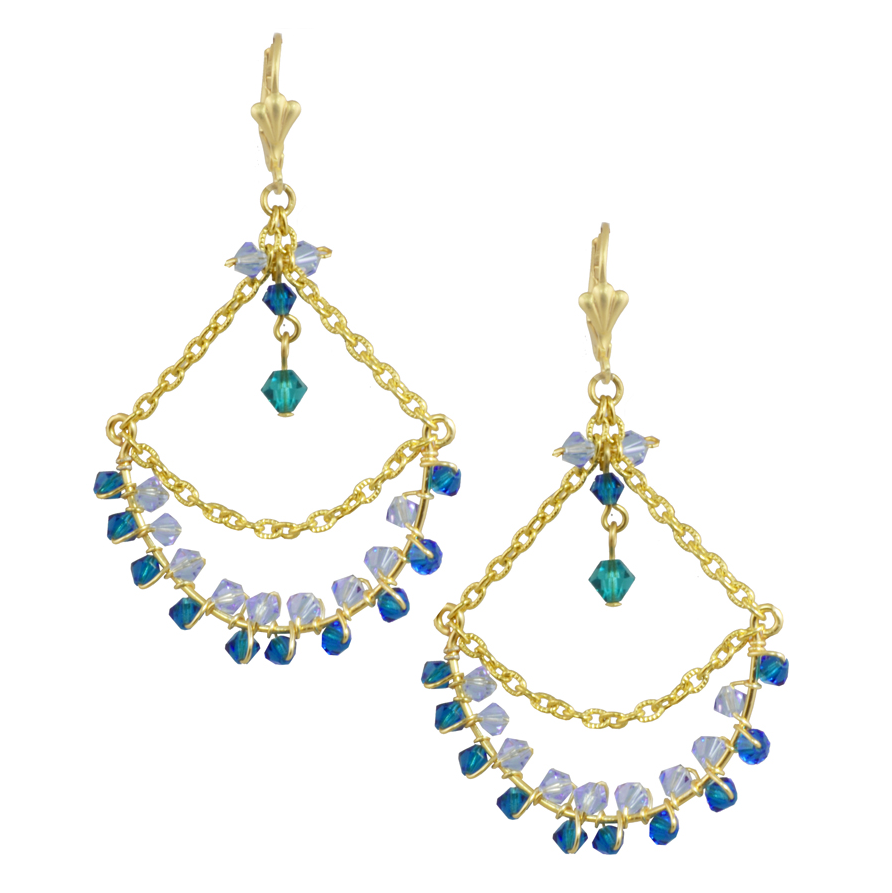 Dauphin Earrings - Alzerina Jewelry