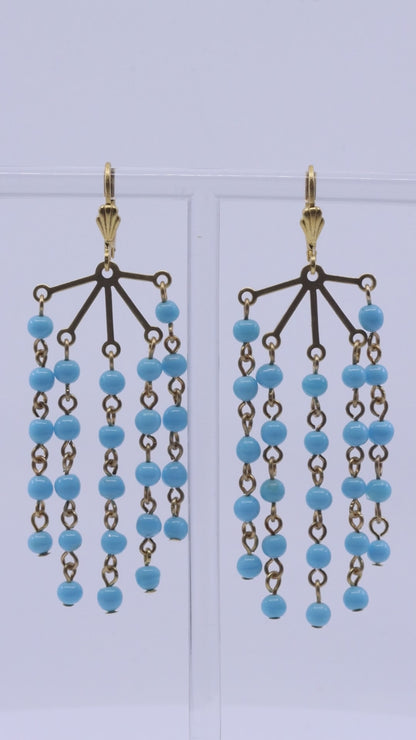 Aquamarine Earrings