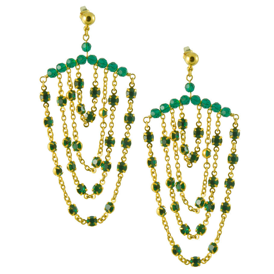Zewni Vine Earrings - Alzerina Jewelry
